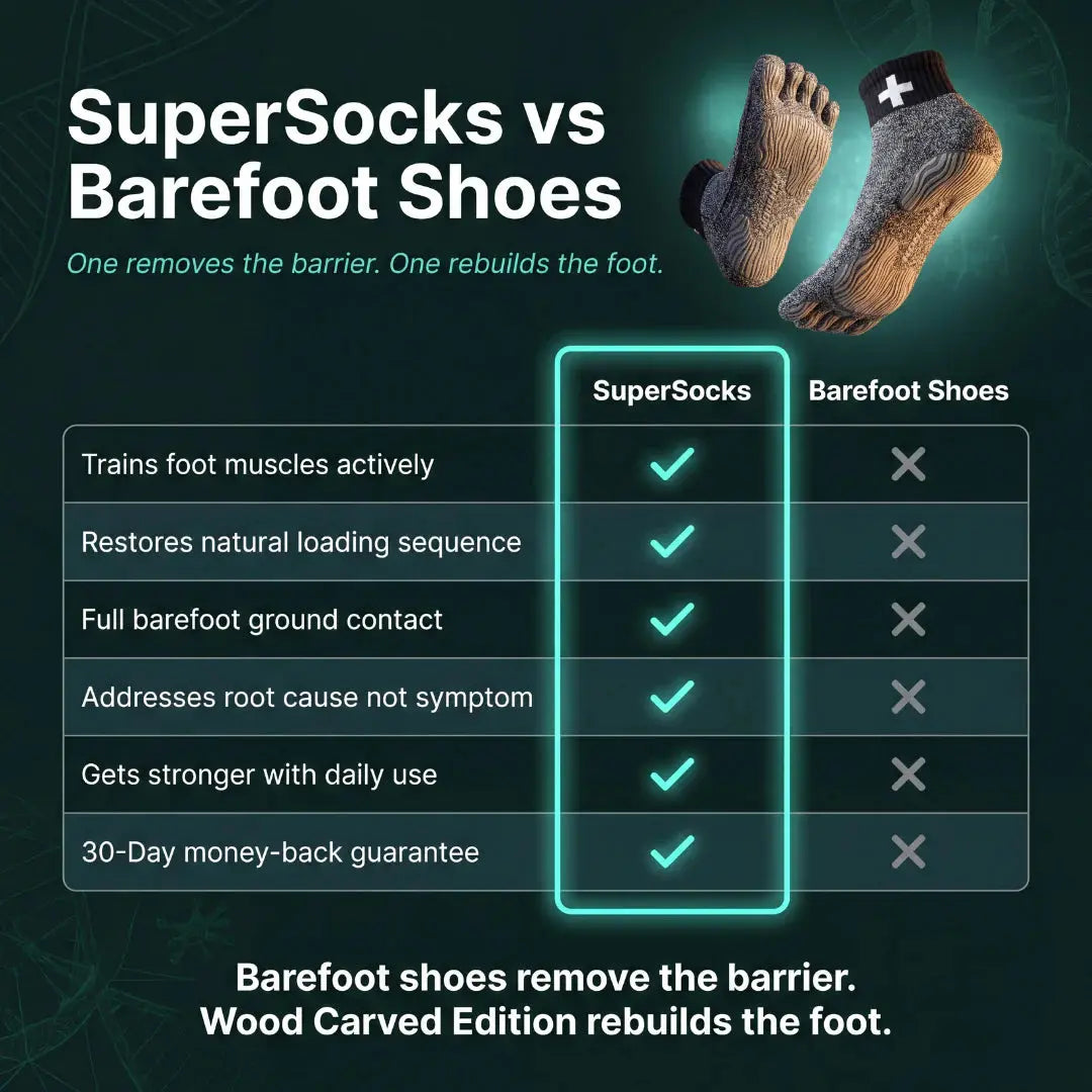 SuperSocks Wood Carved Edition